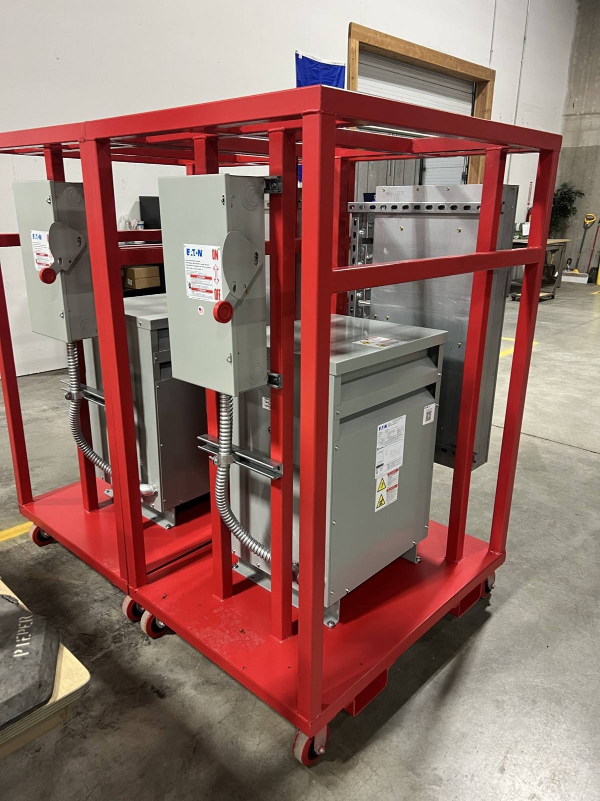 Power carts - epoxy coating